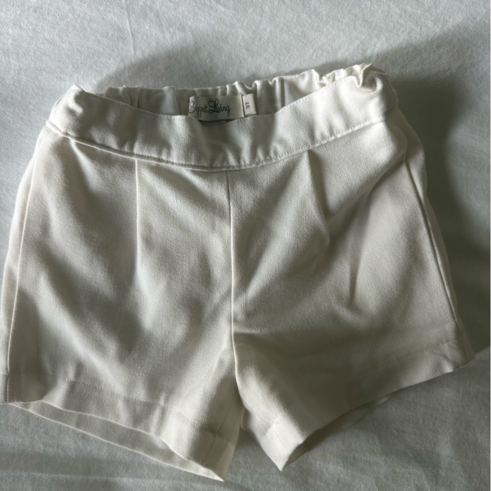 Little boy dress shorts - elastic cygnet living